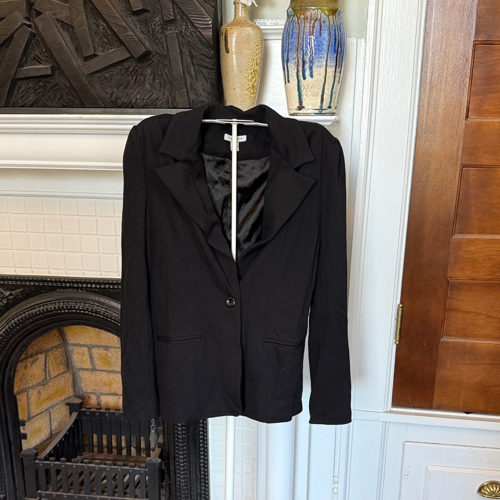 Boston Proper Classic Black one button  Blazer-‎ worn about 5 times